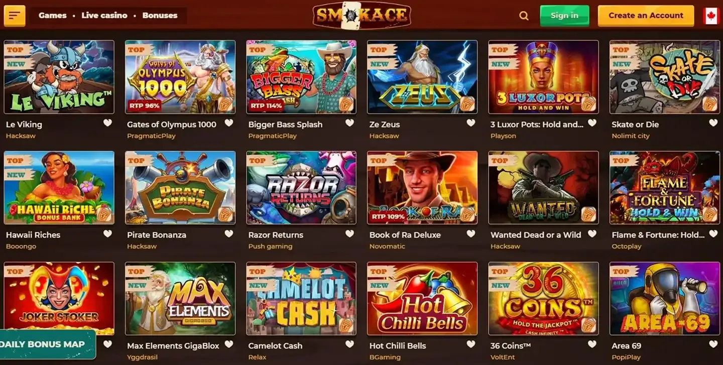 Smokace Casino